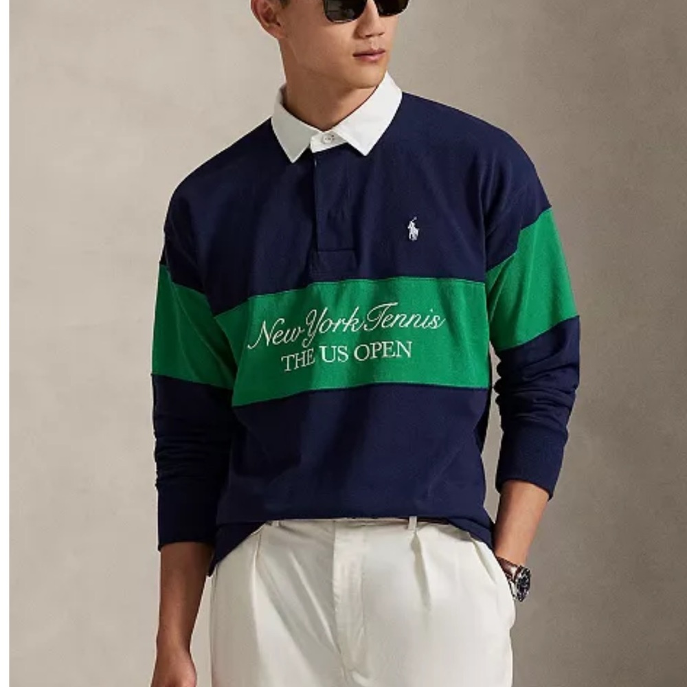 US Open 2025 Ralph Lauren Men's Rugby Polo